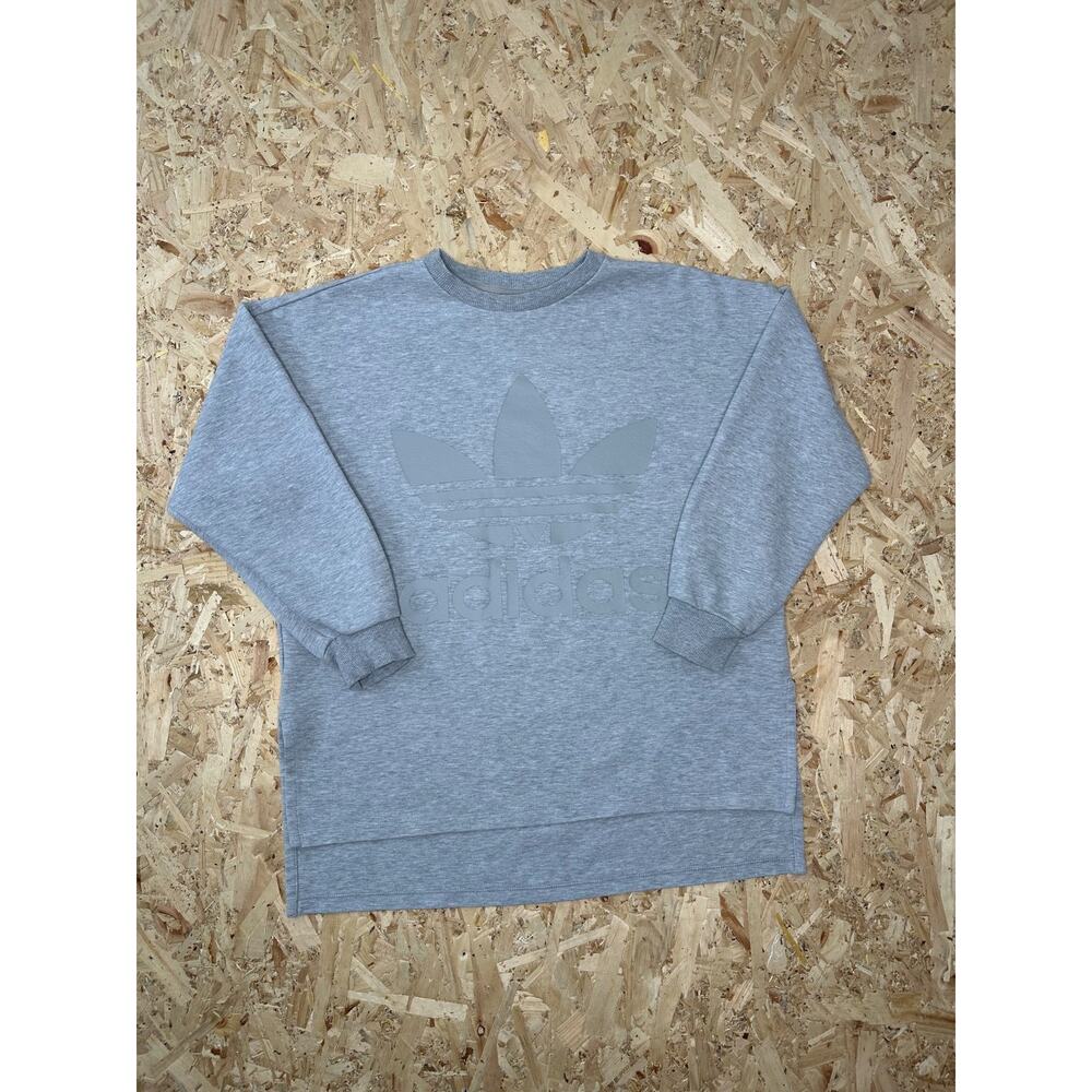 Adidas Essentials Women's Long Oversized Crewneck Sz S